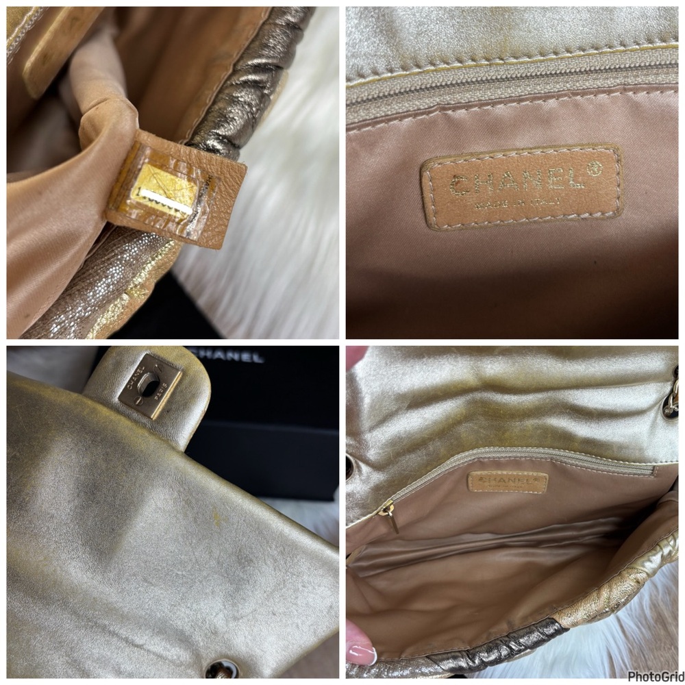 🤎RARE✨ Chanel Gold Bubble Quilt Bag ✨🤎 - Picture 16 of 17